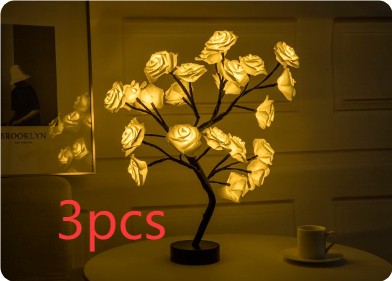 Forever Rose Tree Lamp - Light up Love