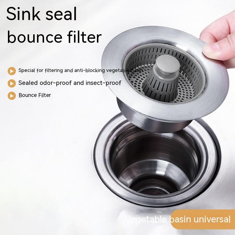 Kitchen Sink Drain Strainer