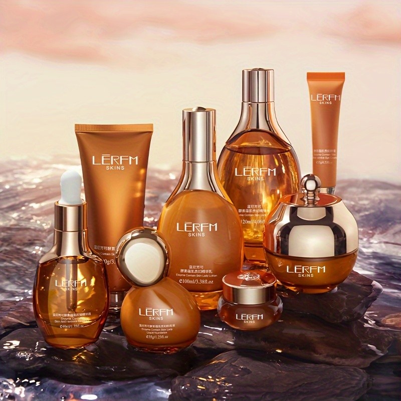 LNFK 8pcs Luxury Skincare Set for Women