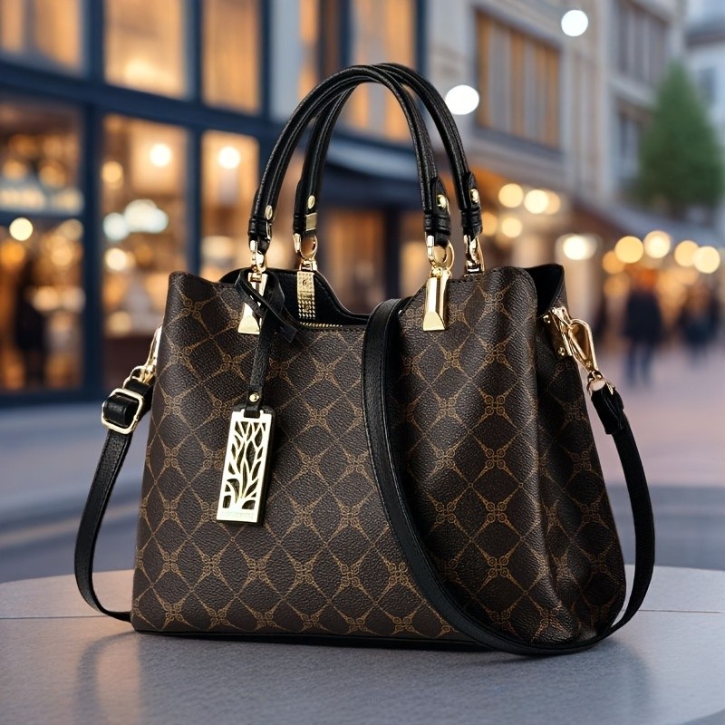 Womens High-Quality Top-Grain Genuine Leather Handbag