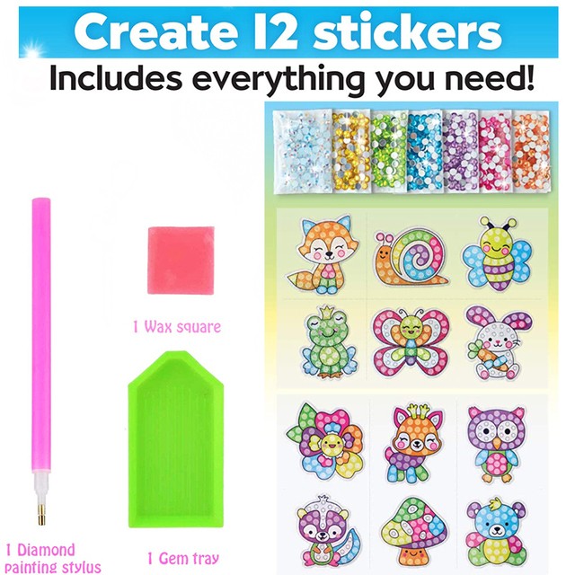 Kids DIY Diamond Painting Stickers
