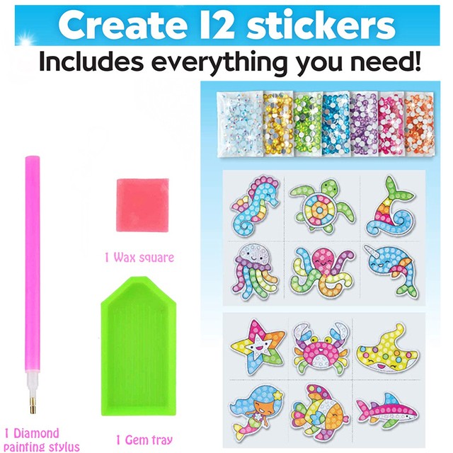 Kids DIY Diamond Painting Stickers