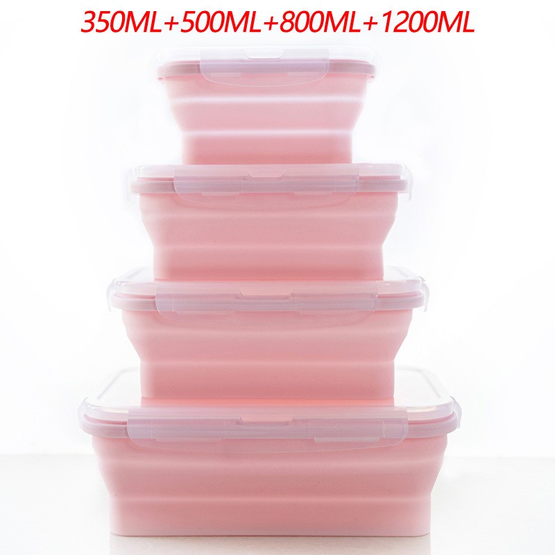 Collapsible Silicone Food Storage SET