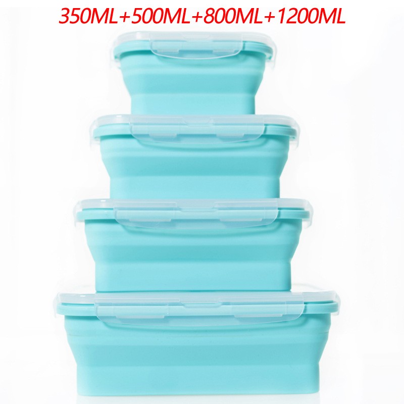 Collapsible Silicone Food Storage SET