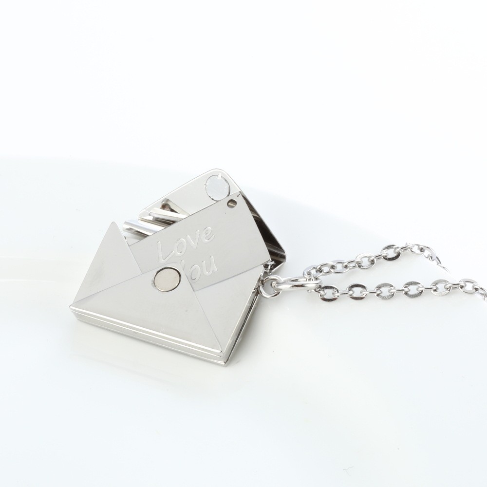 Envelope Letter Necklace