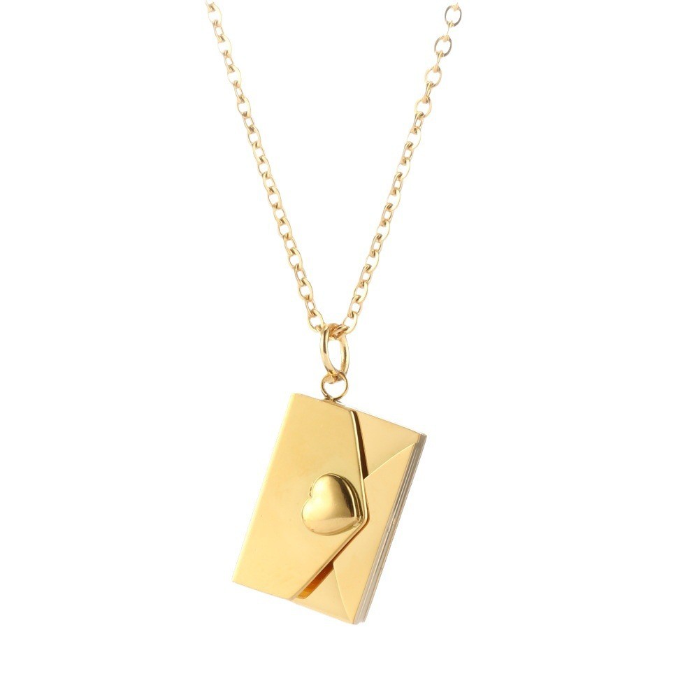 Envelope Letter Necklace