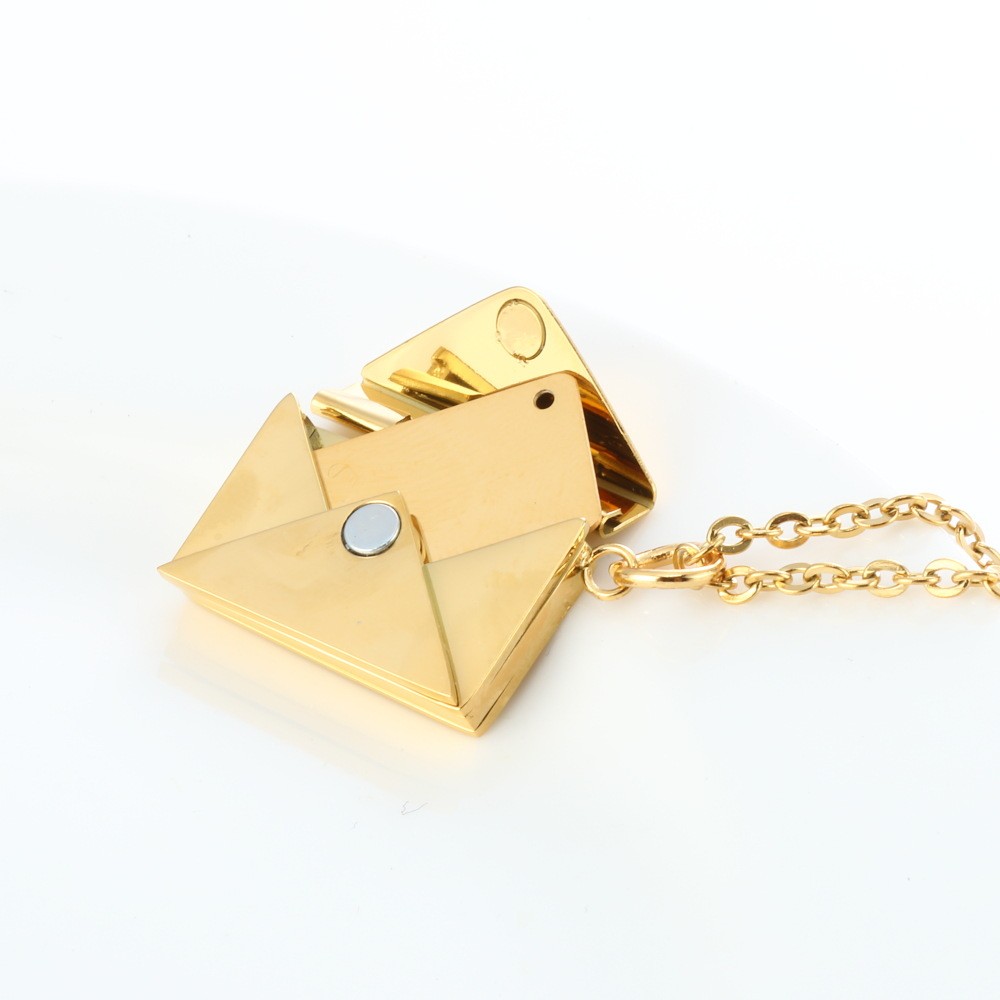 Envelope Letter Necklace