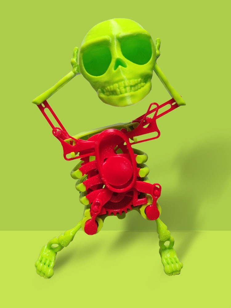 Dancing Skeleton Wind-up Toy