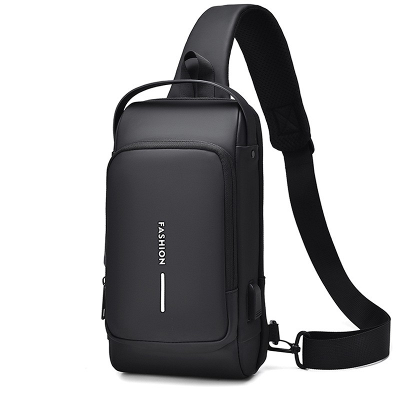 Anti-Theft USB Charging Crossbody Backpack