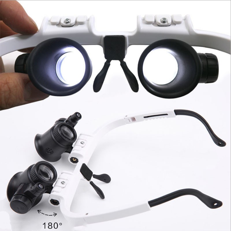 LED Glasses Magnifier