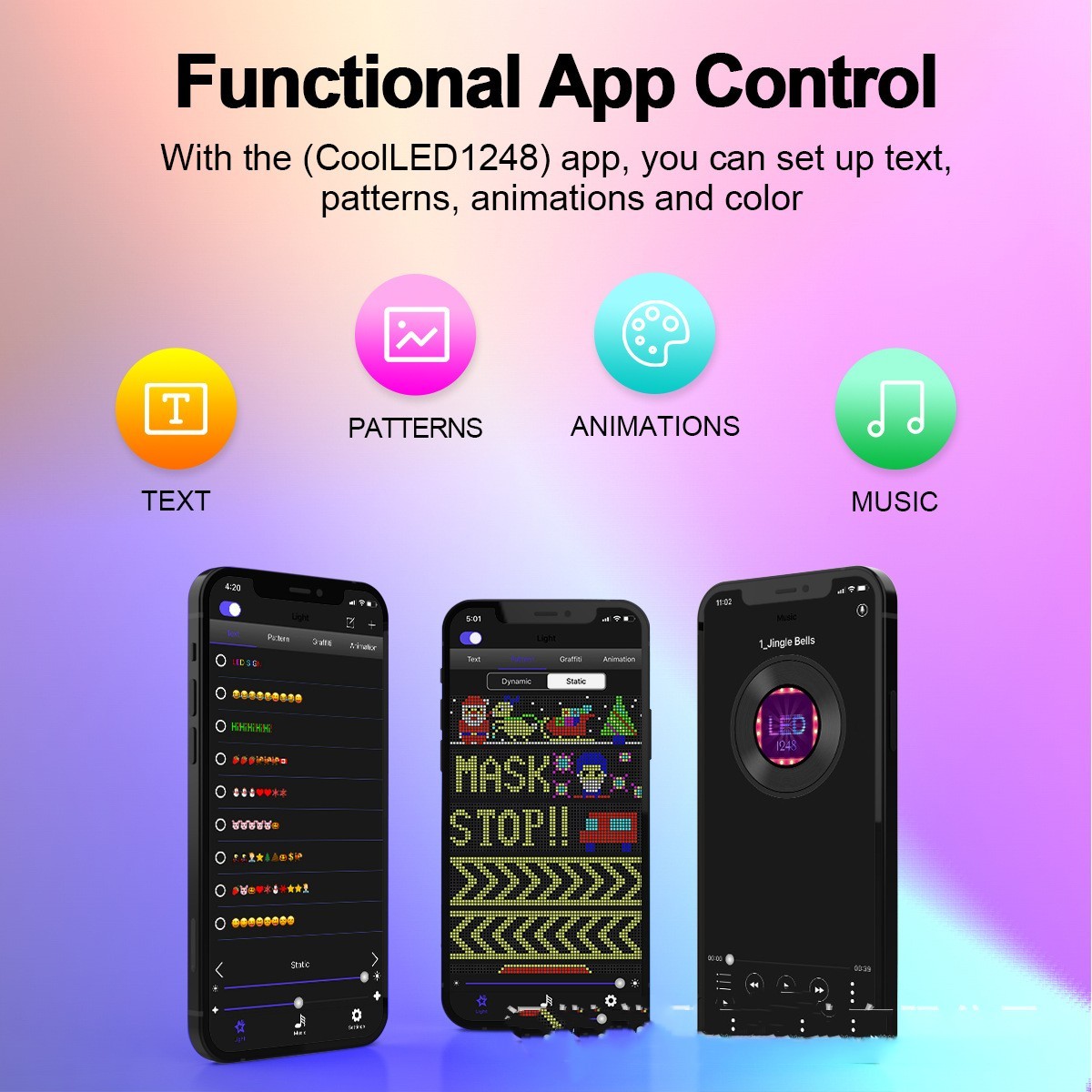 Car LED Sign DIY Programmable Scrolling LED Display