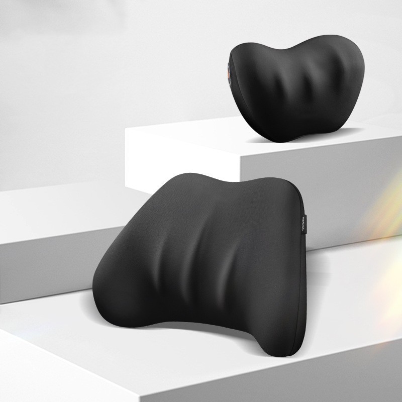Memory Foam Car Headrest & Lumbar Support Cushion