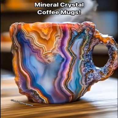 Mineral Crystal Coffee Mugs