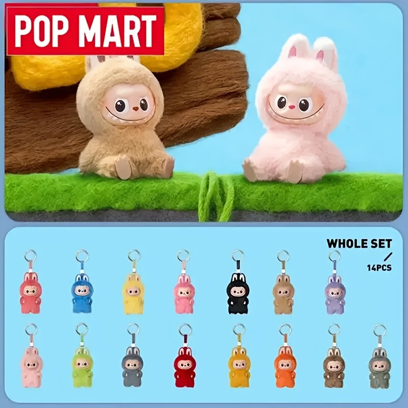 Single Box POP MART THE MONSTERS Heart Code Series Plush Pendant Mystery Box