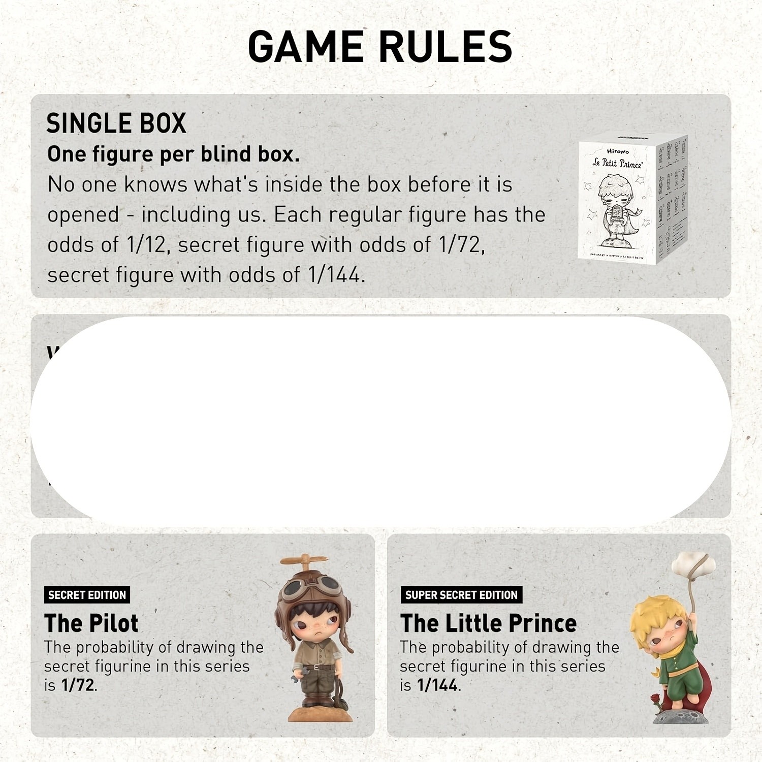 POPMART Hirono  Le Petit Prince Series Figures