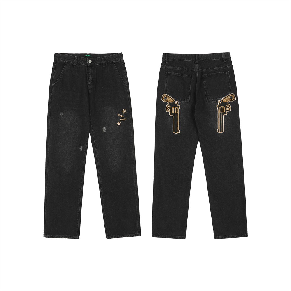 Loose Straight Trousers from European and American Brands