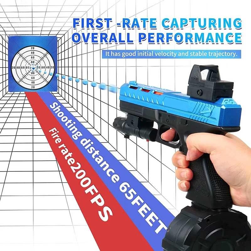 Glock 17 Toy Gel Ball Blaster with Drum