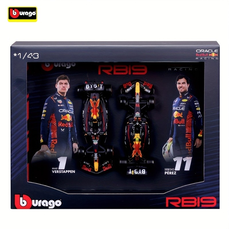 Burago 1:43 Scale Racing Set