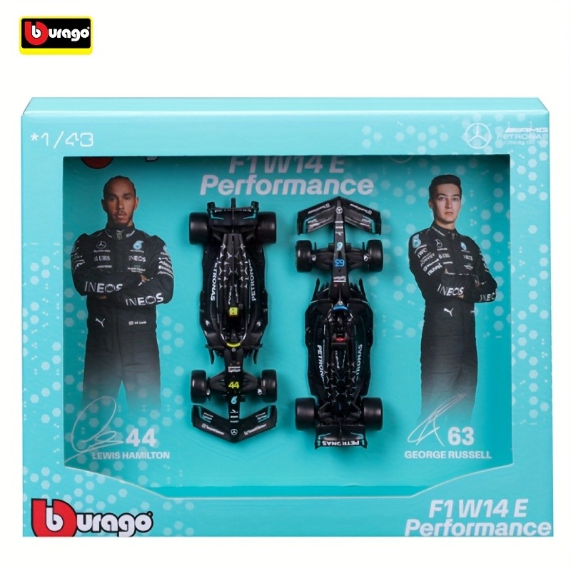 Burago 1:43 Scale Racing Set