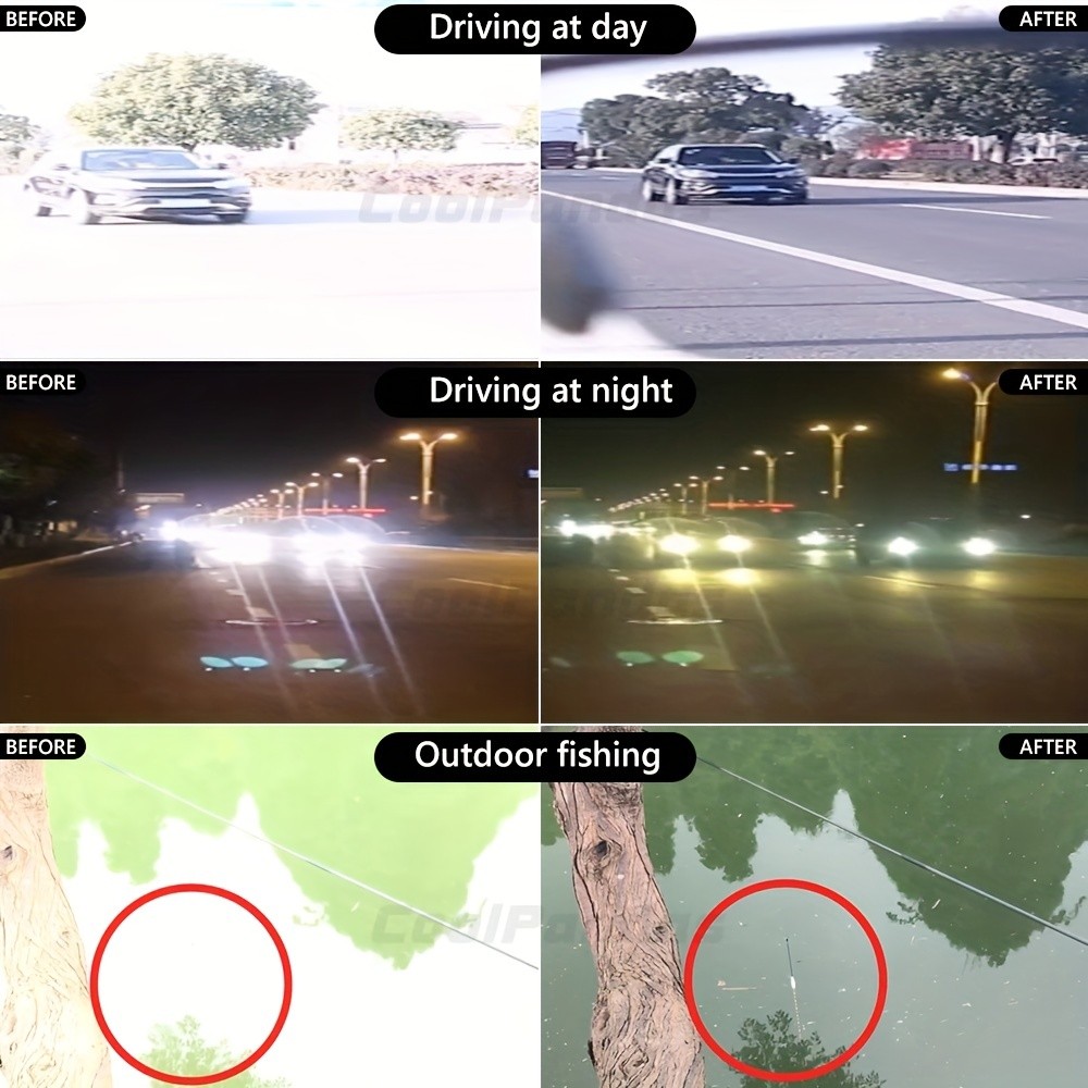 High-Quality Square Photochromic Sunglasses