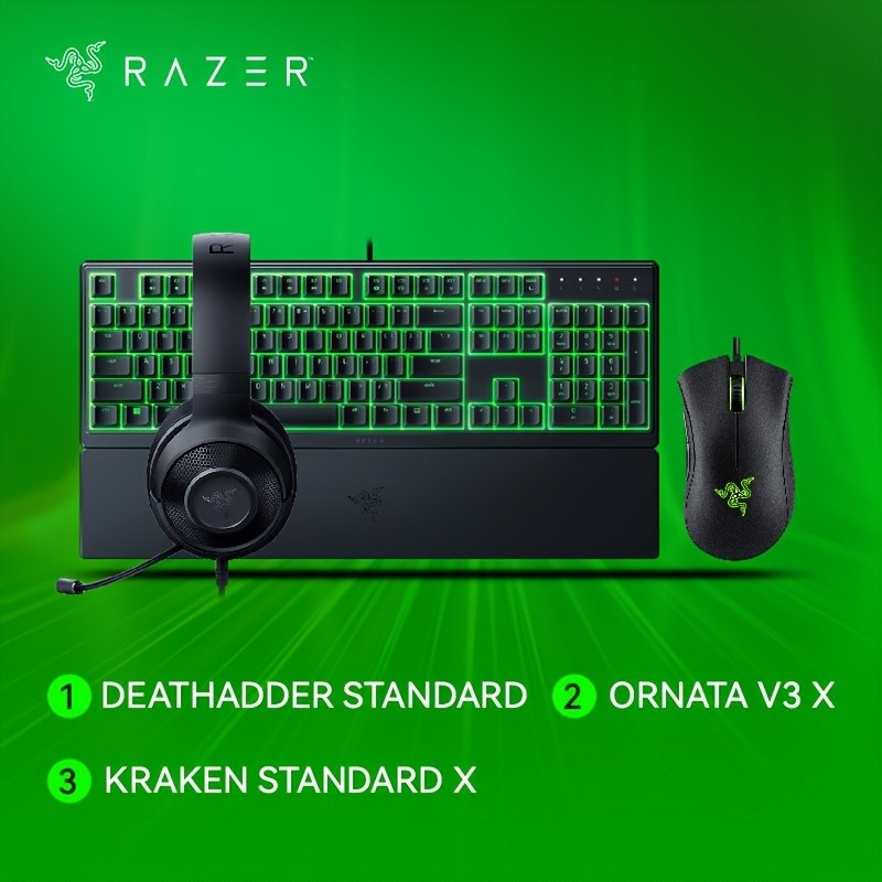 Razer Lucky Bag  DEATHADDER STANDARD, ORNATA V3 X, KRAKEN STANDARD X