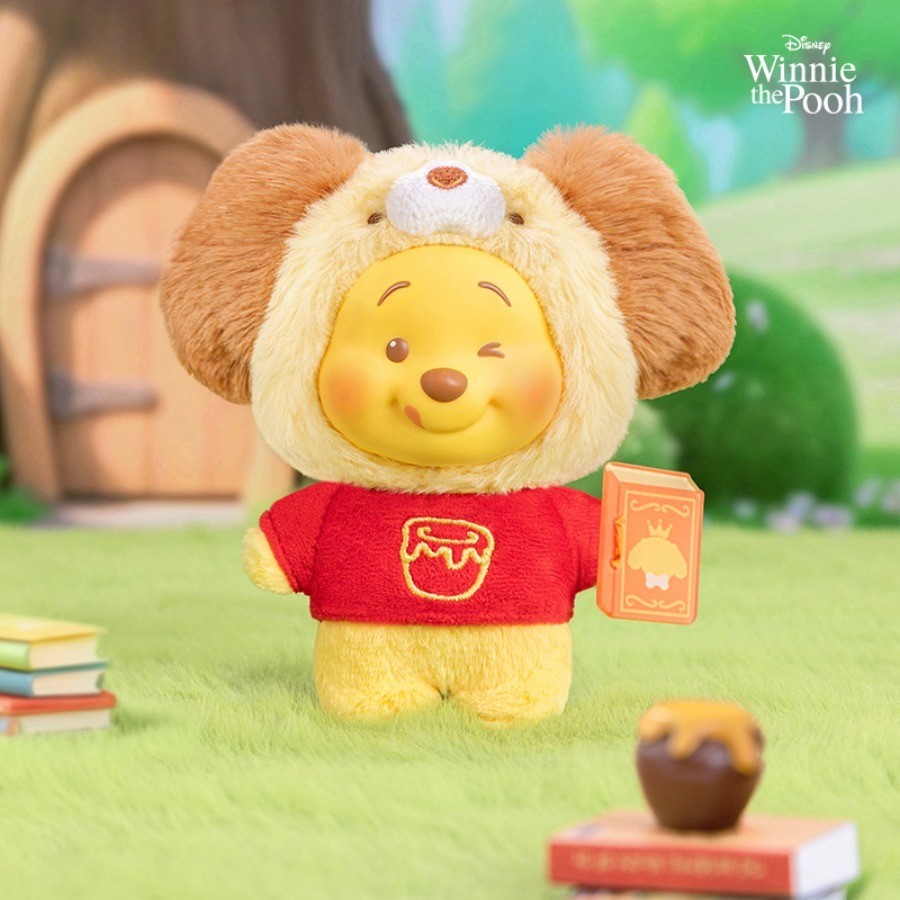 MINISO Disney Winnie the Pooh Fairy Tale Book Series Vinyl Plush Mystery Box
