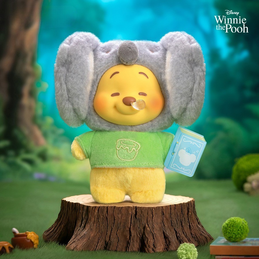 MINISO Disney Winnie the Pooh Fairy Tale Book Series Vinyl Plush Mystery Box