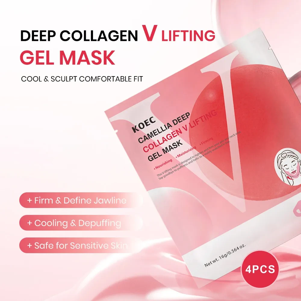 KOEC Camellia Deep Collagen V Lifting Gel Mask