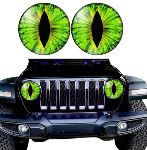 Beast Eyes Headlight Decals