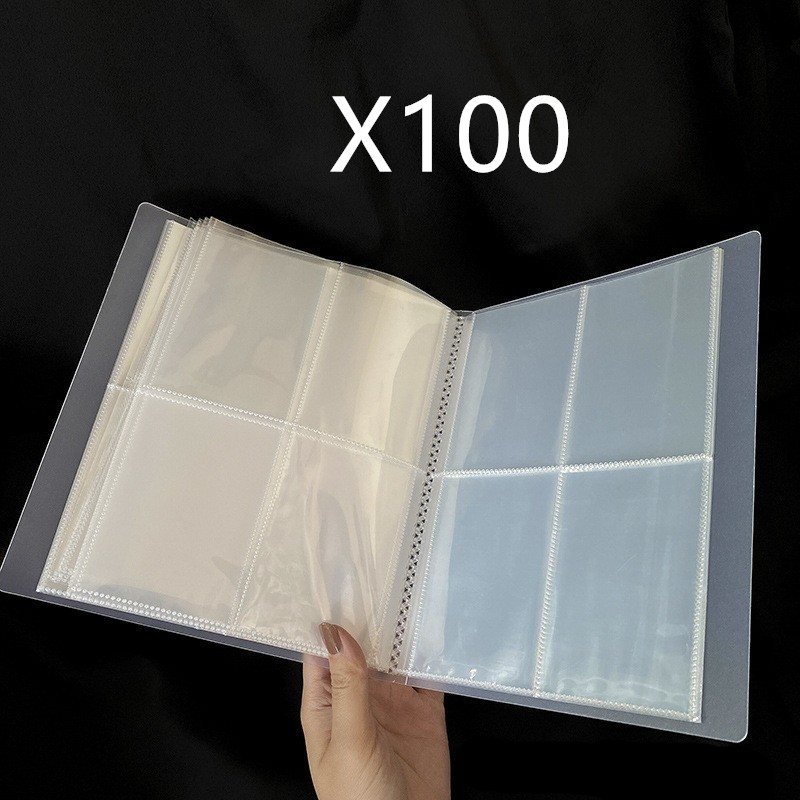 Transparent Jewellery Storage Book Set