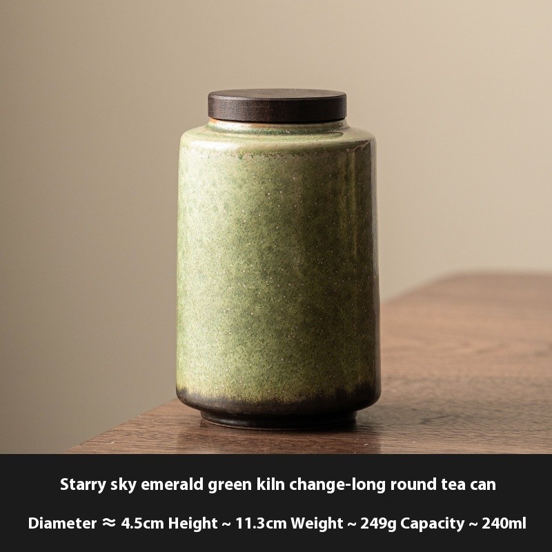 Vintage Tea Jar Sealed Jar