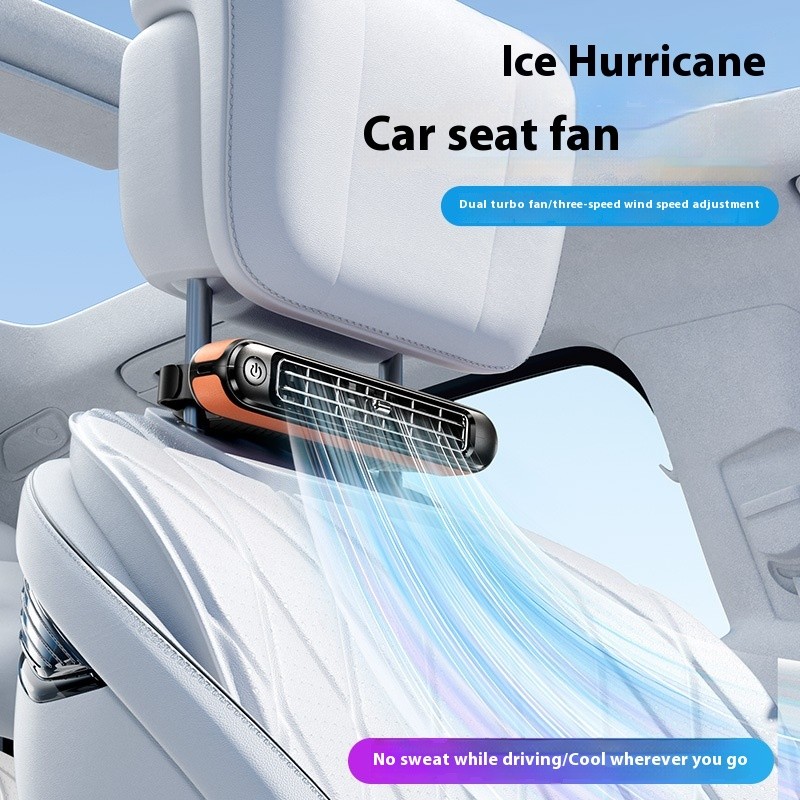 Car Rear Seat Cooling Fan