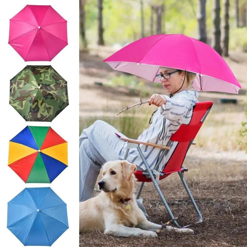 Outdoor Sun Protection Umbrella Hat