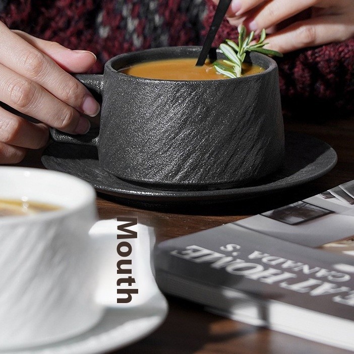 Ceramic Coffee Cup Dish Set