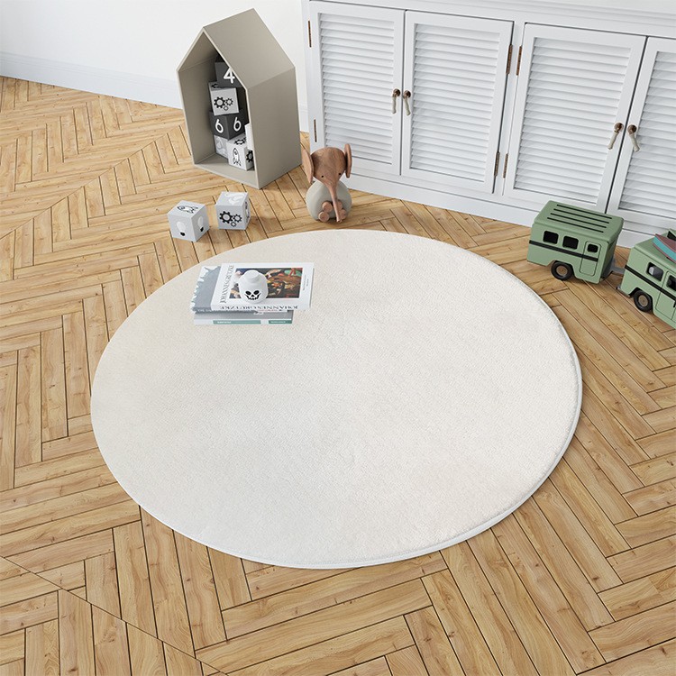Simple Ins Household Round Carpet Thickened Fleece