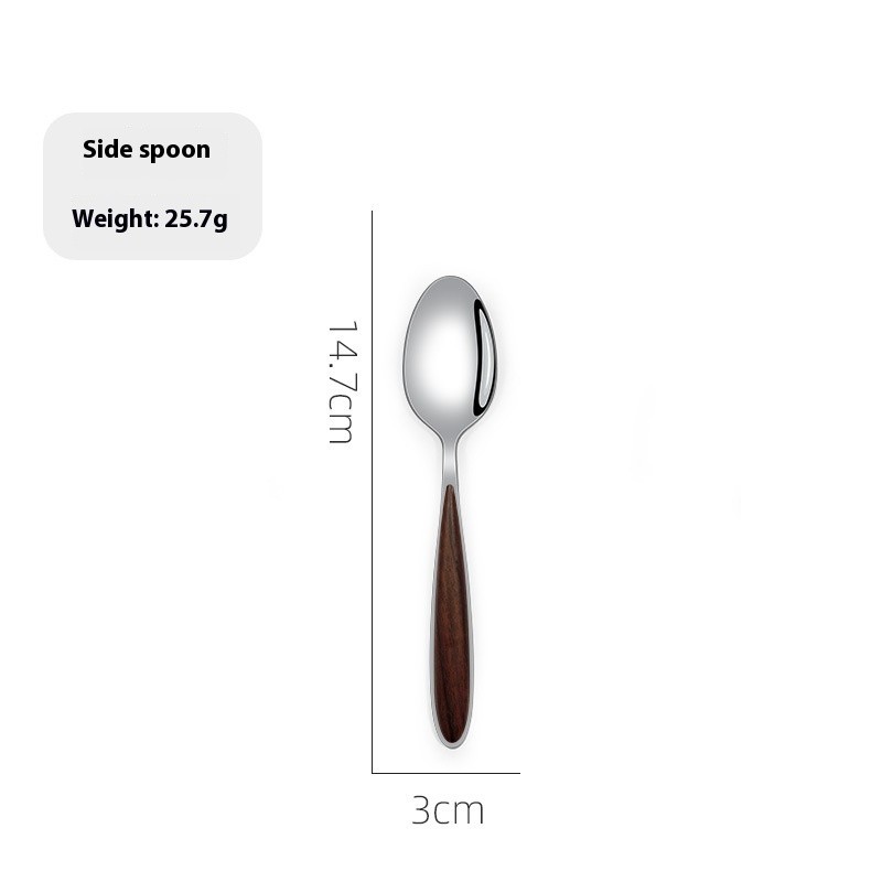 Stainless Steel Western Tableware Steak Knife, Fork And Spoon Suit