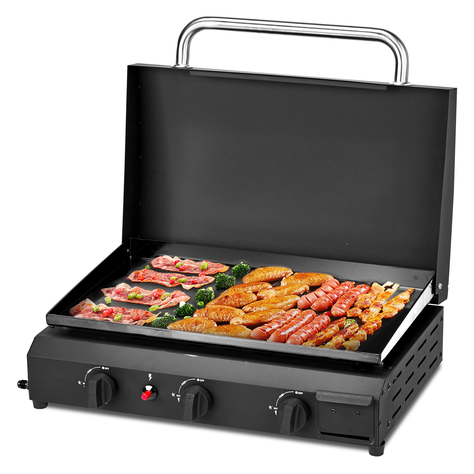 Black Tabletop Gas Grill