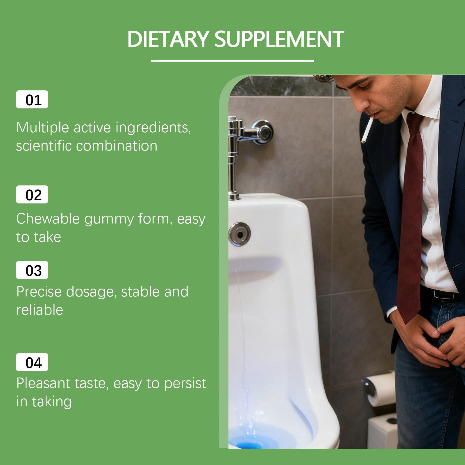 Docteat Saw Palmetto & Pumpkin Seed Oil Gummies