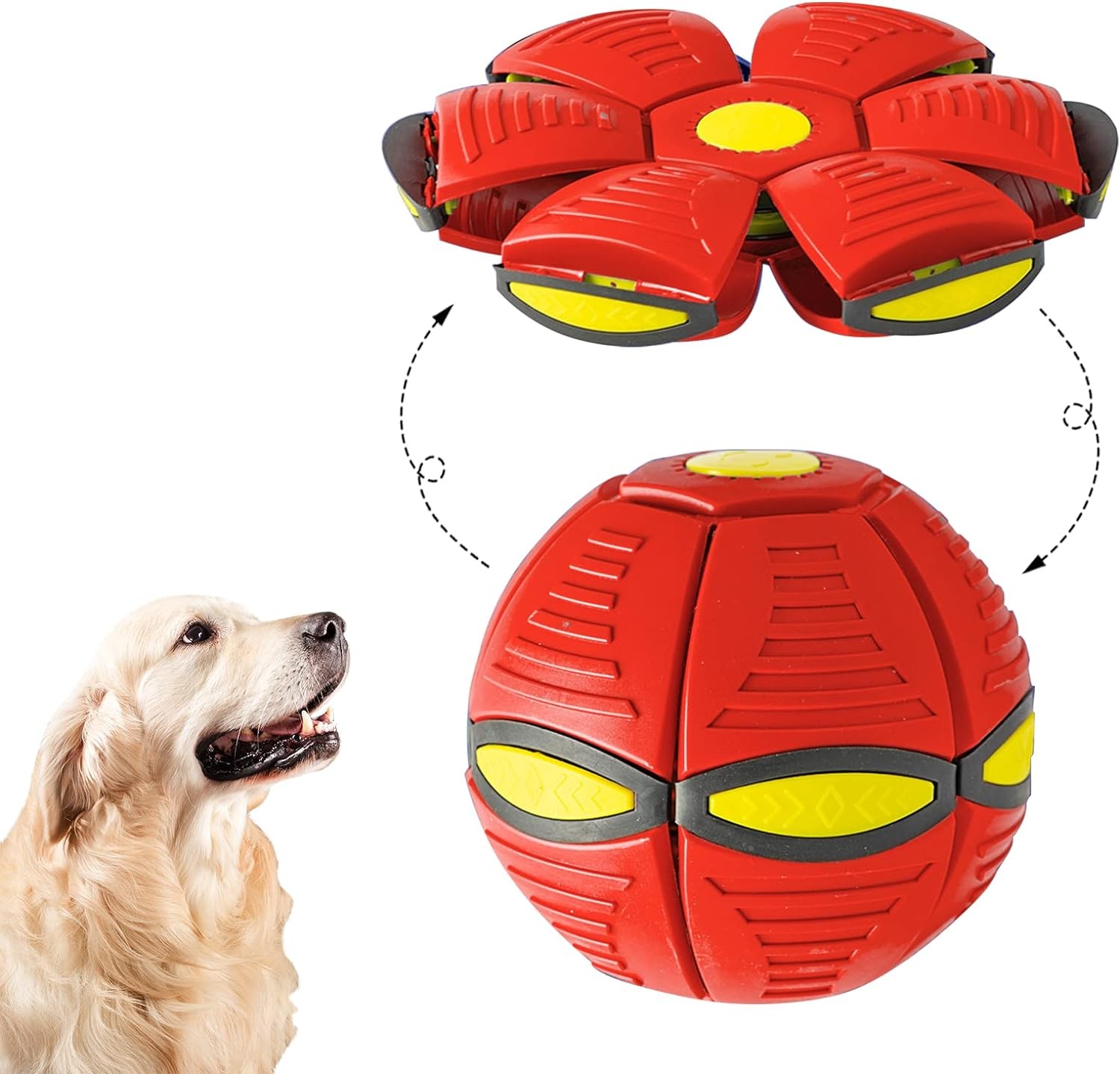 Flying Saucer Disc Dog Toy