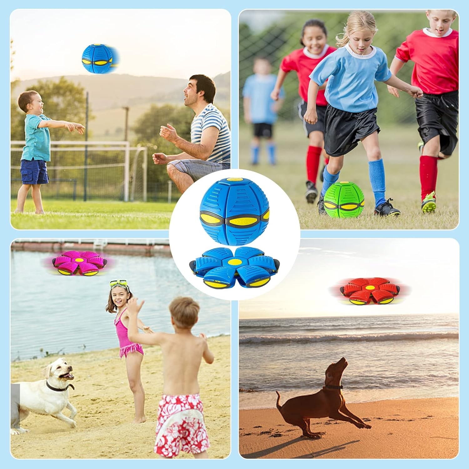 Flying Saucer Disc Dog Toy