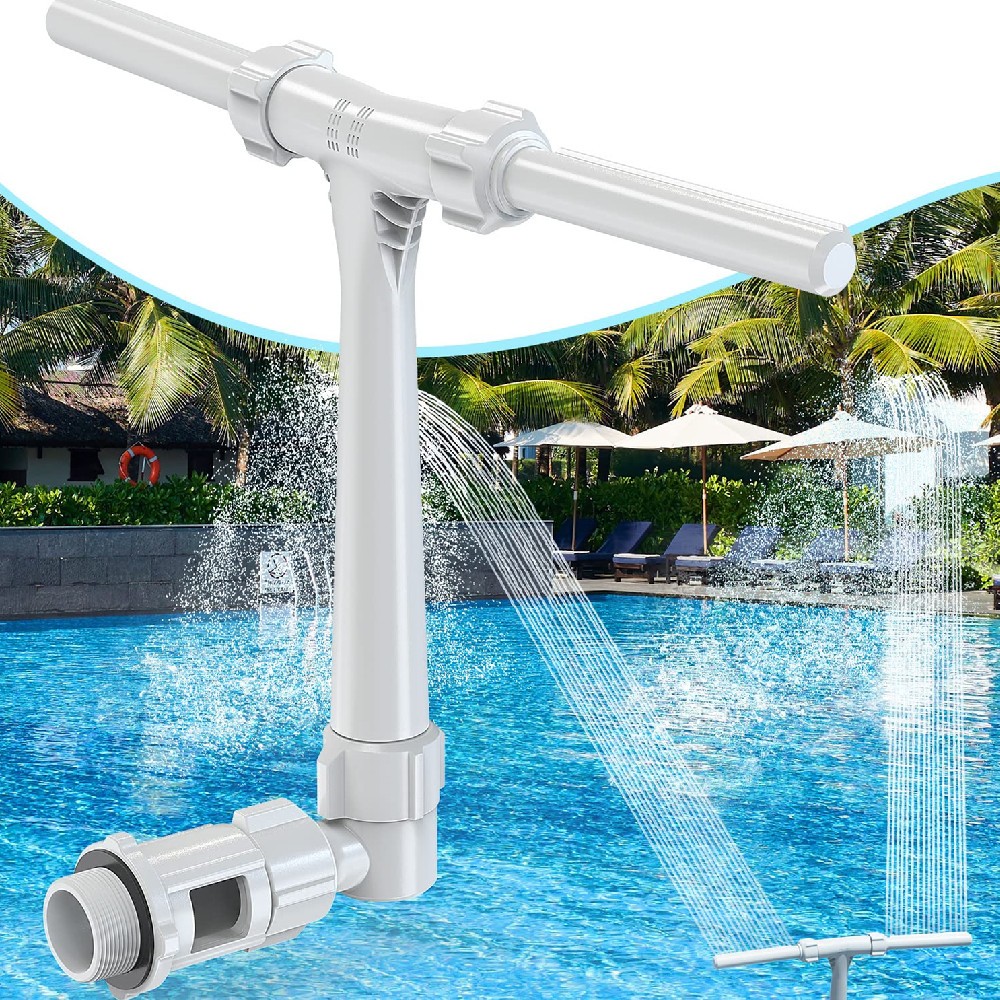 Dual Spray Swimming Pool Water Fountain