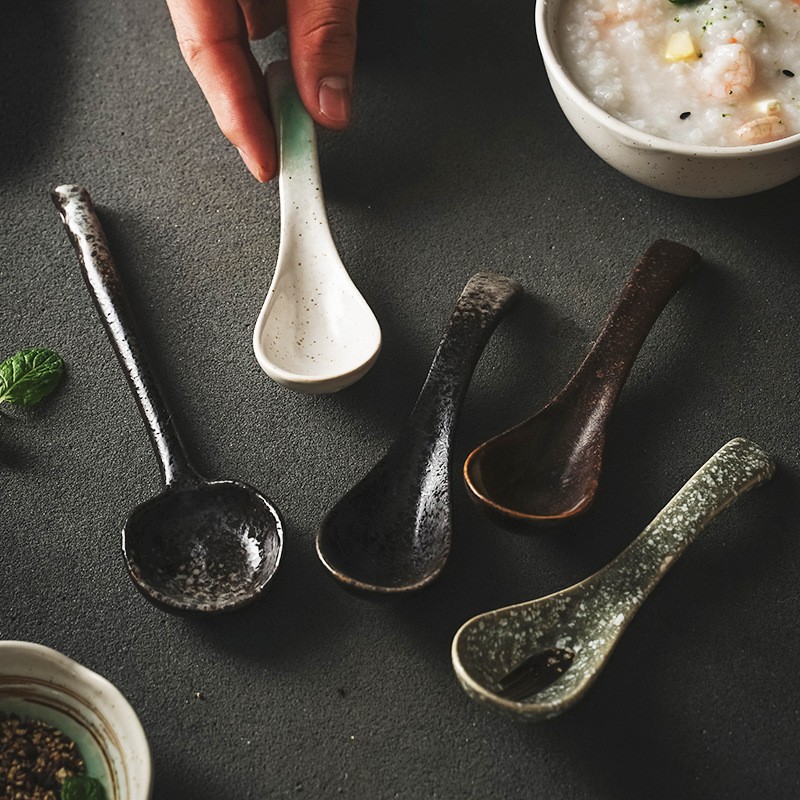 Japanese Ceramic Spoon