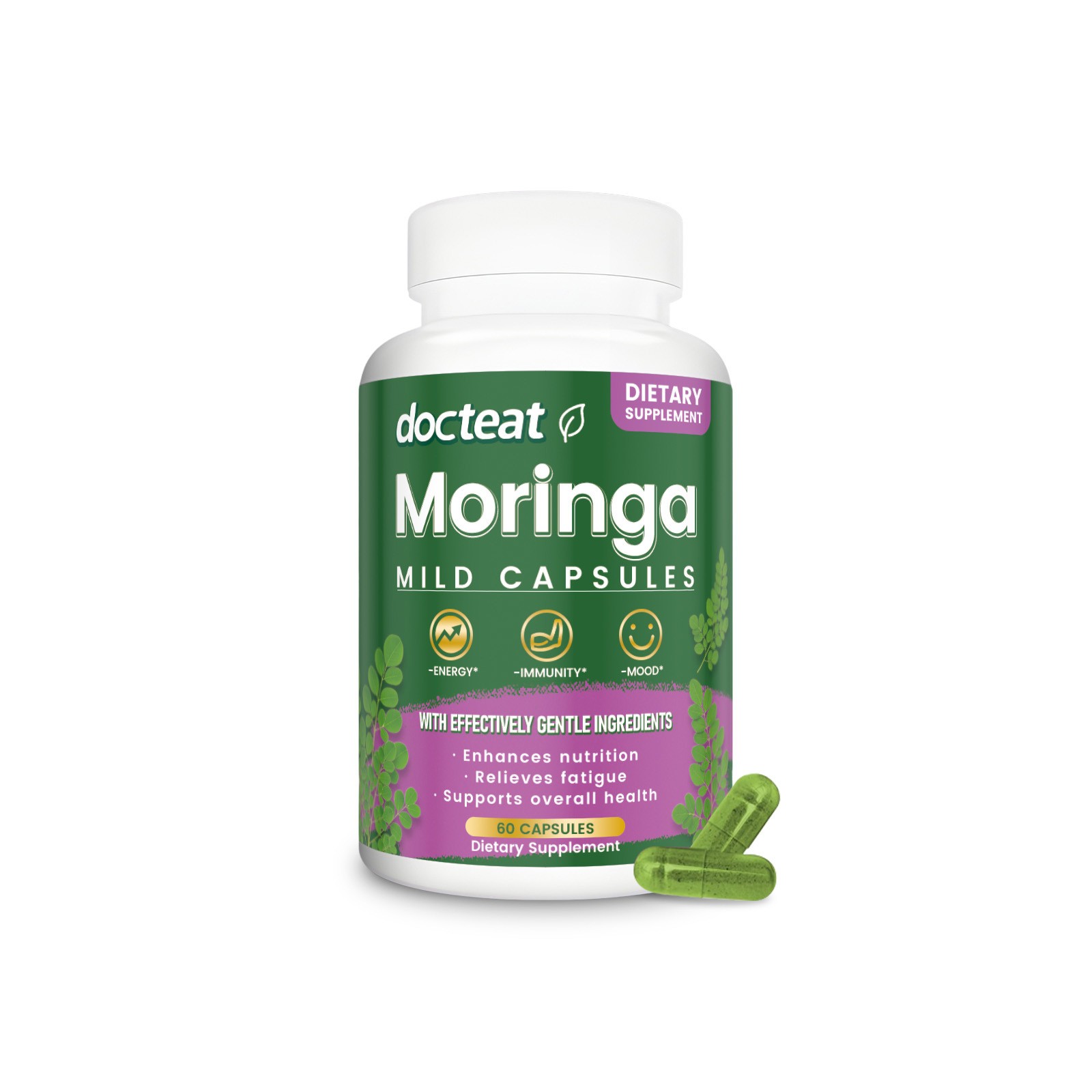docteat Moringa Mild Capsules  Boost Your Health Naturally