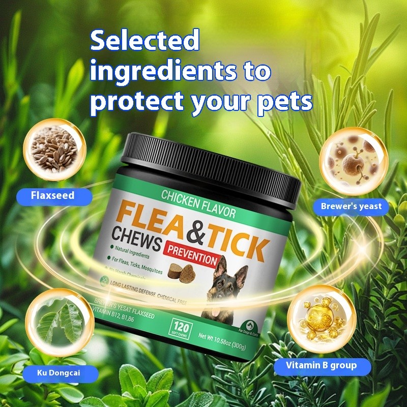 Flea & Tick Chews Prevention Boost Your Pets Health Naturally