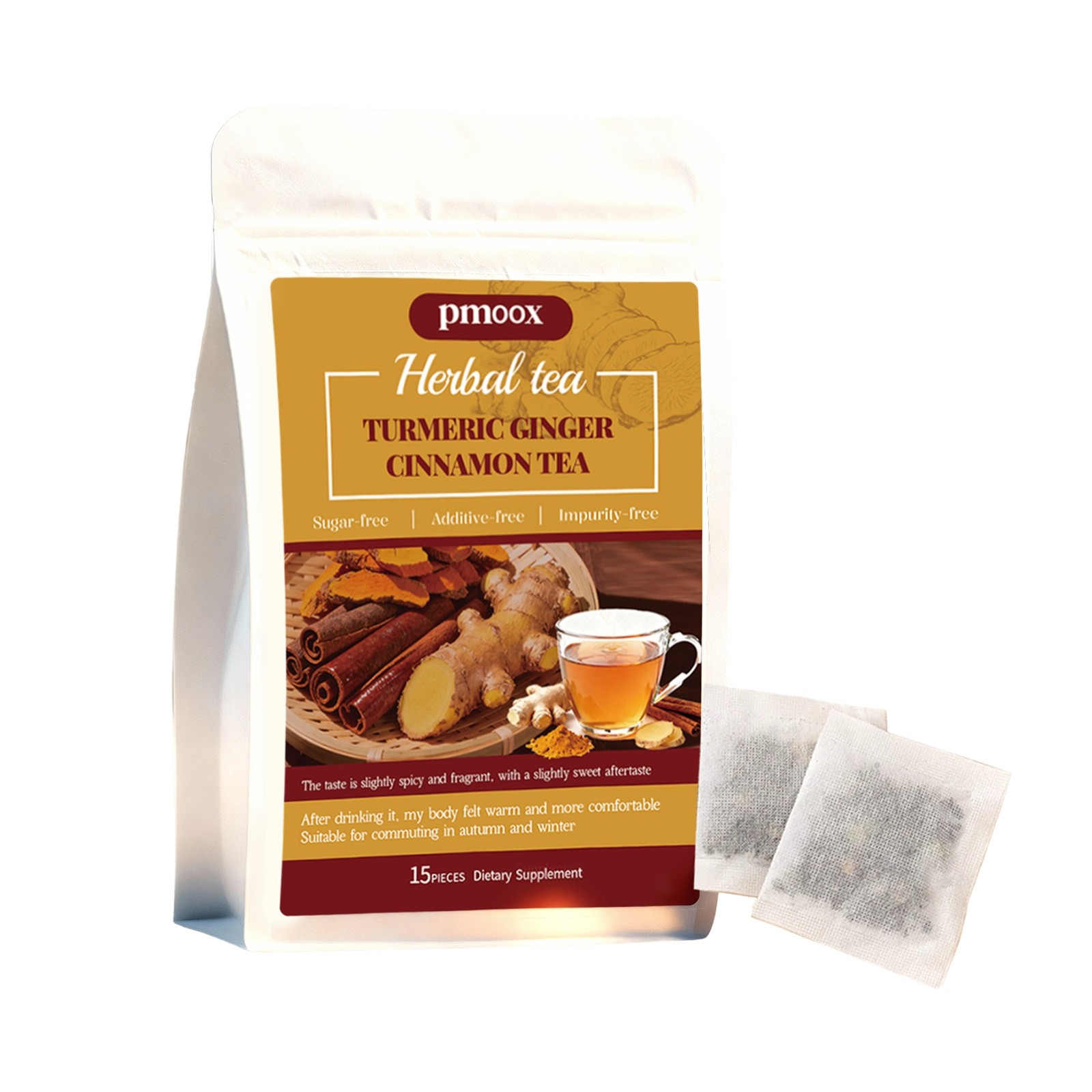 Turmeric Ginger Cinnamon Tea  Natural Wellness in Every Sip