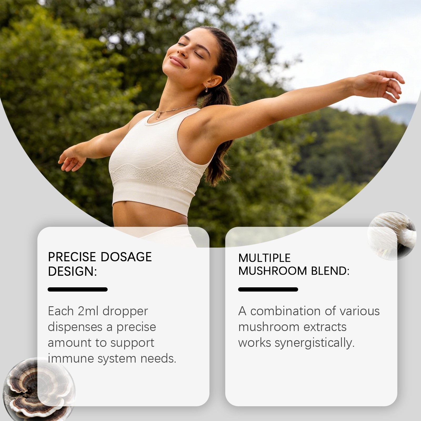 docteat Lion's Mane Cordyceps Reishi Turkey Tail Chaga