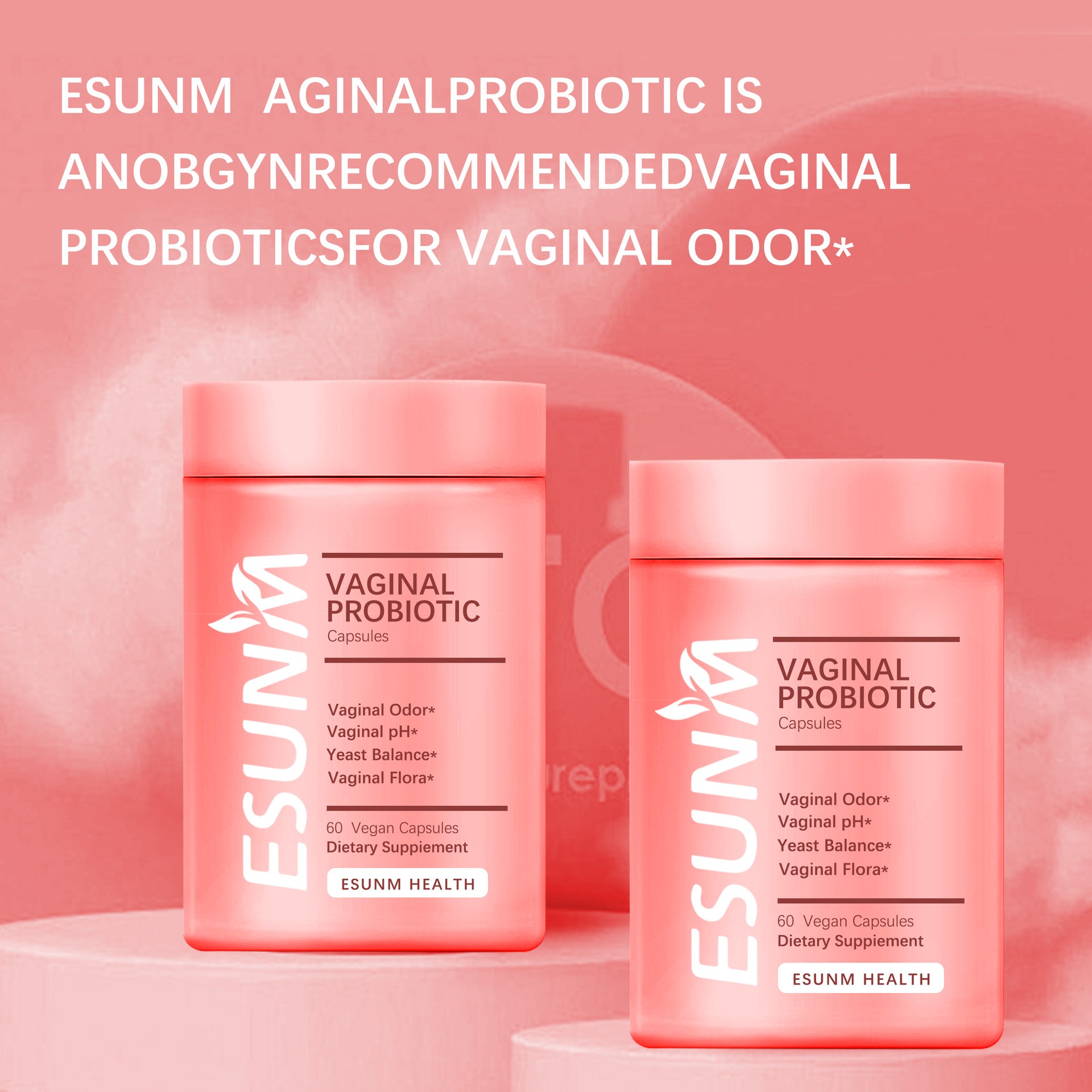 Vaginal Probiotic Capsules  Balance, Freshness & Health Support