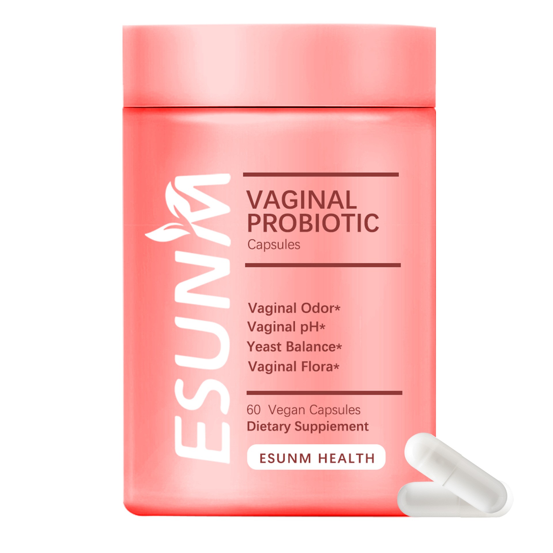 Vaginal Probiotic Capsules Balance, Freshness & Health Support
