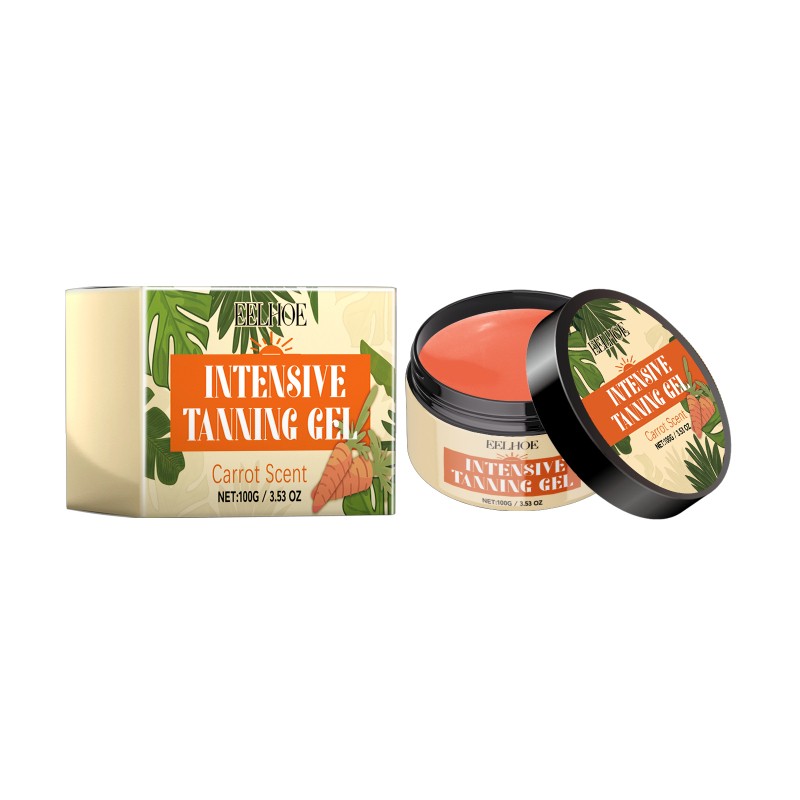 Intensive Tanning Gel  Carrot Scent
