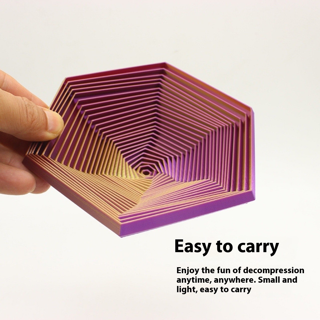 3D Printed Handheld Star Sensory Fidget Toy